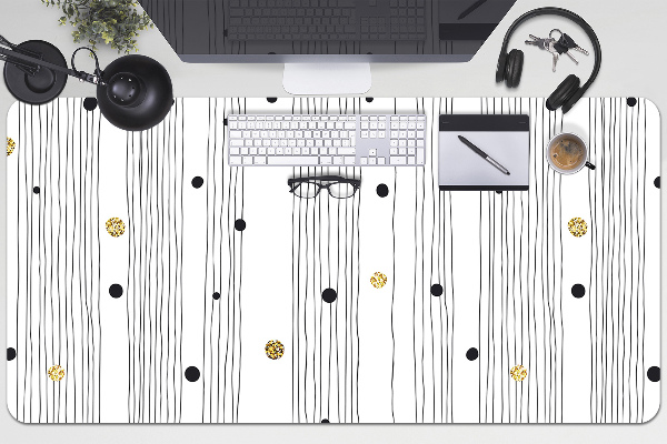 Sous main de bureau Lignes minces