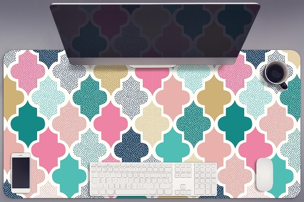 Sous main de bureau Modèle coloré