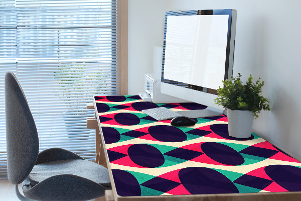 Sous main de bureau Modèle coloré
