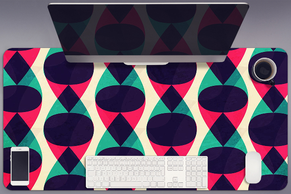 Sous main de bureau Modèle coloré