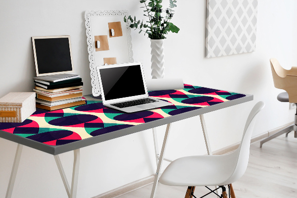 Sous main de bureau Modèle coloré