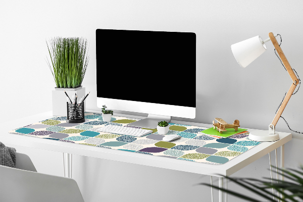 Protège bureau Modèle géométrique