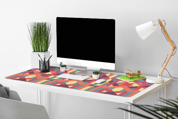 Sous-main bureau Lignes colorées