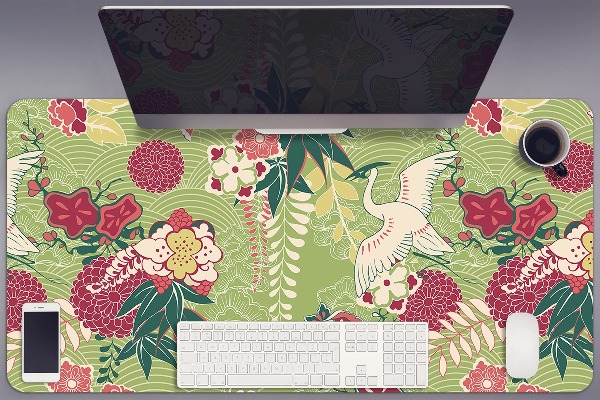 Sous main de bureau la faune et la flore
