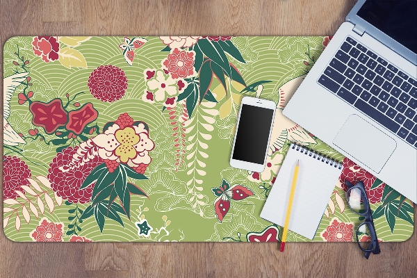 Sous main de bureau la faune et la flore