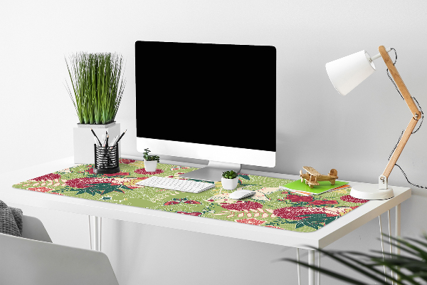 Sous main de bureau la faune et la flore
