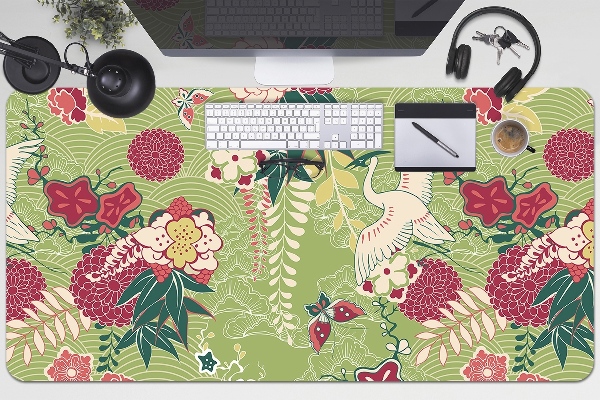Sous main de bureau la faune et la flore