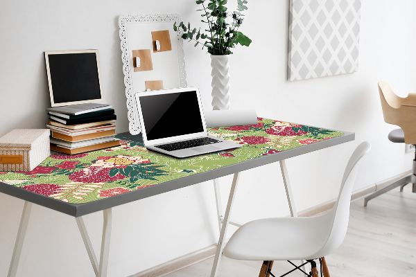 Sous main de bureau la faune et la flore