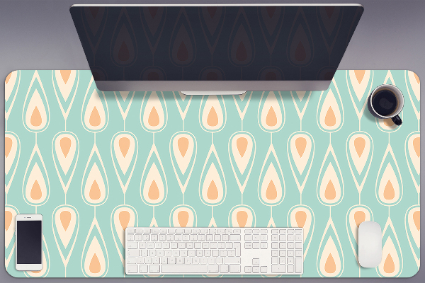 Tapis de bureau Papier peint rétro