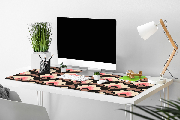 Sous main de bureau Motif floral