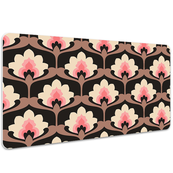Sous main de bureau Motif floral