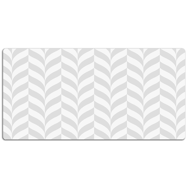 Tapis de bureau Illusion grise