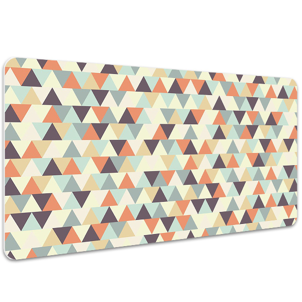 Sous main de bureau Petits triangles