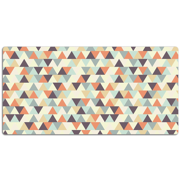 Sous main de bureau Petits triangles