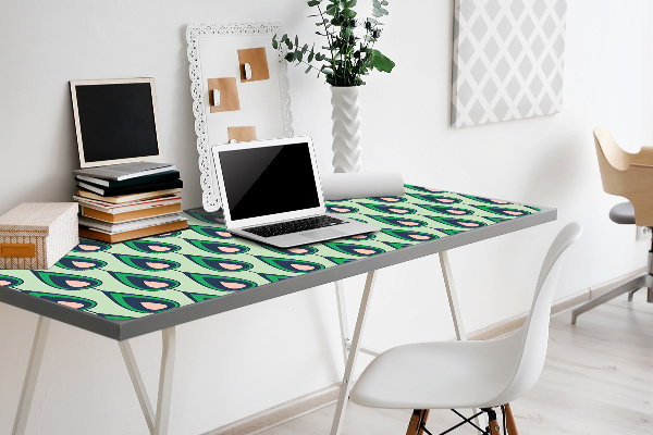 Sous main de bureau Larmes vertes