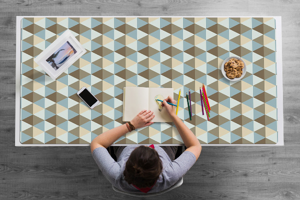 Tapis de bureau Illusion rétro