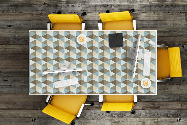 Tapis de bureau Illusion rétro