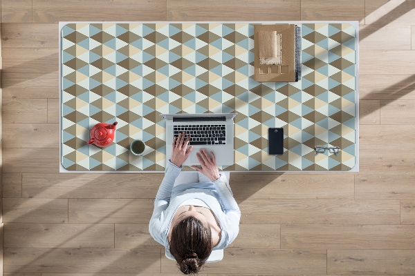 Tapis de bureau Illusion rétro