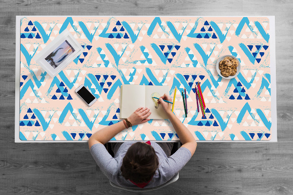 Sous main de bureau Modèle triangle