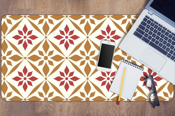 Sous-main bureau Motif floral