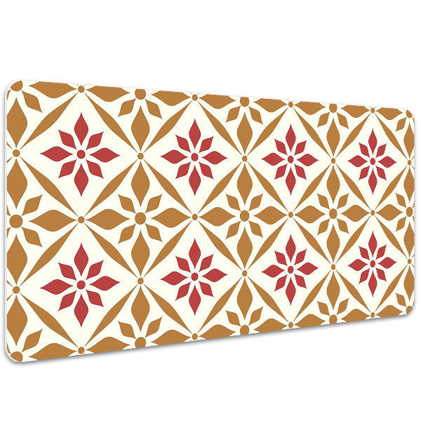 Sous-main bureau Motif floral