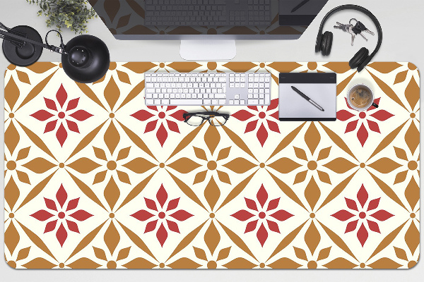 Sous-main bureau Motif floral
