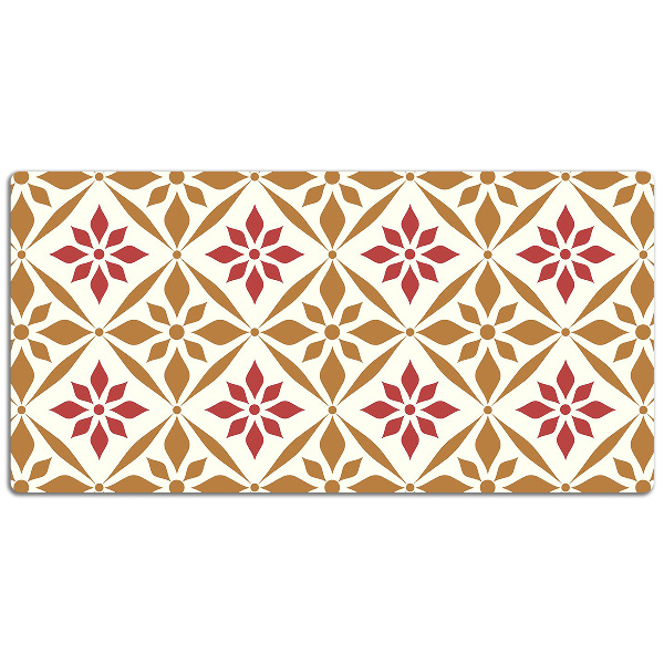 Sous-main bureau Motif floral