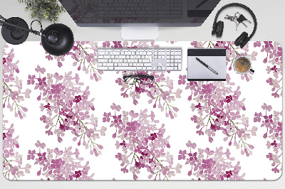 Sous main de bureau Fleurs roses