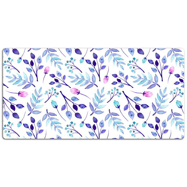 Protège bureau Brindilles violettes