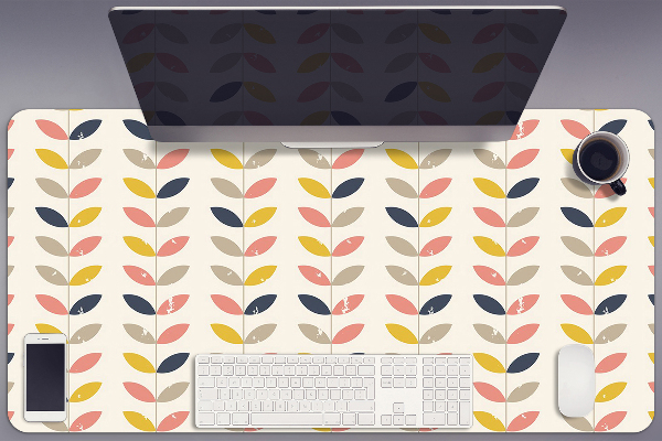 Sous-main bureau Brindilles et feuilles