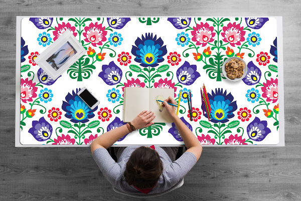 Sous main de bureau Modèle folklorique