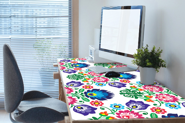 Sous main de bureau Modèle folklorique