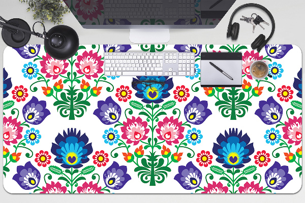 Sous main de bureau Modèle folklorique