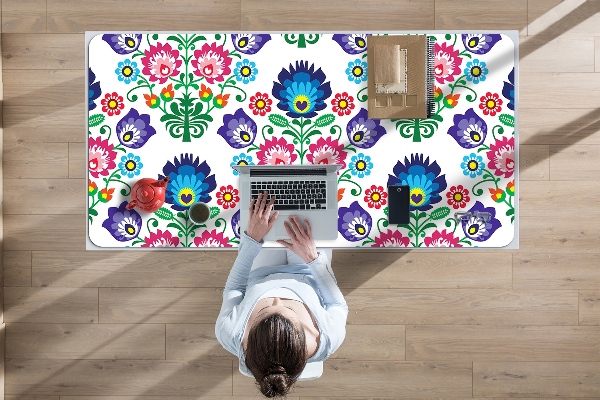 Sous main de bureau Modèle folklorique