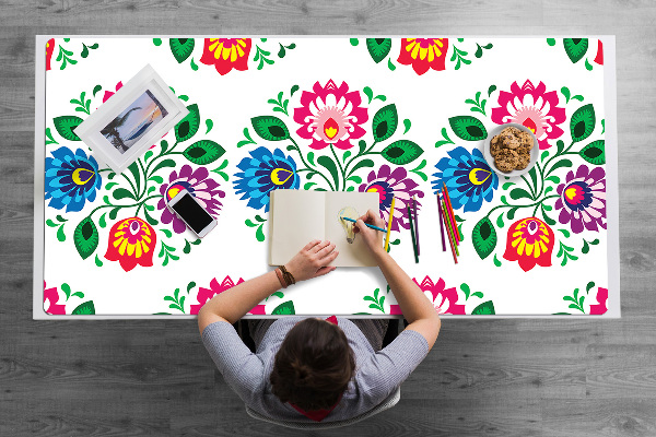 Sous-main bureau Fleurs de style fleur