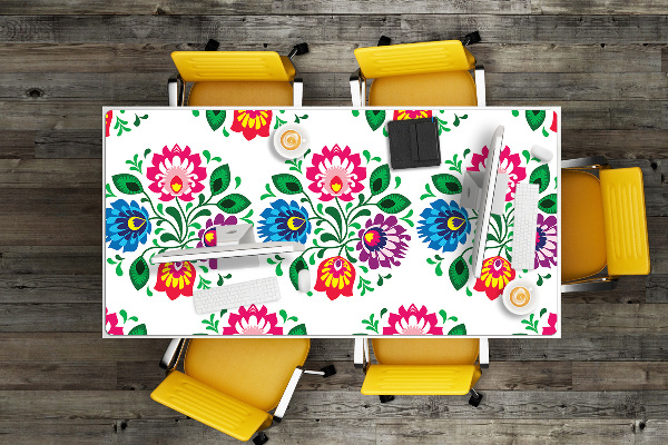 Sous-main bureau Fleurs de style fleur