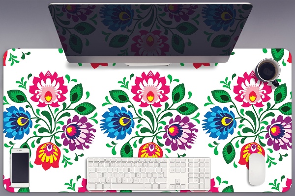 Sous-main bureau Fleurs de style fleur