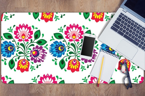 Sous-main bureau Fleurs de style fleur