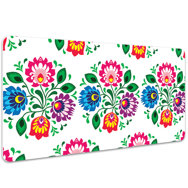 Sous-main bureau Fleurs de style fleur