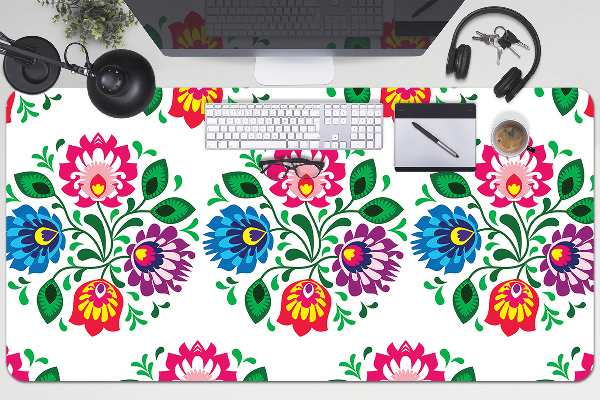 Sous-main bureau Fleurs de style fleur