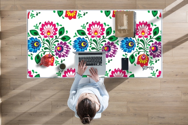 Sous-main bureau Fleurs de style fleur