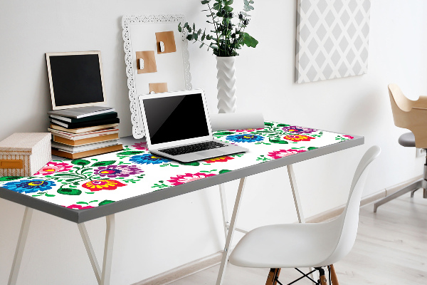 Sous-main bureau Fleurs de style fleur