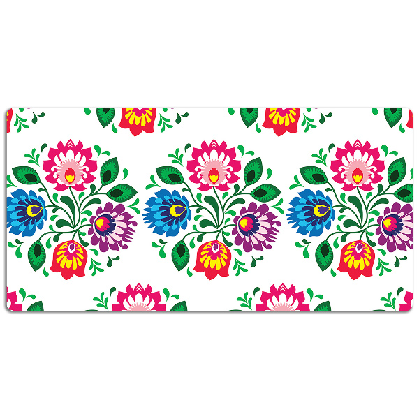 Sous-main bureau Fleurs de style fleur