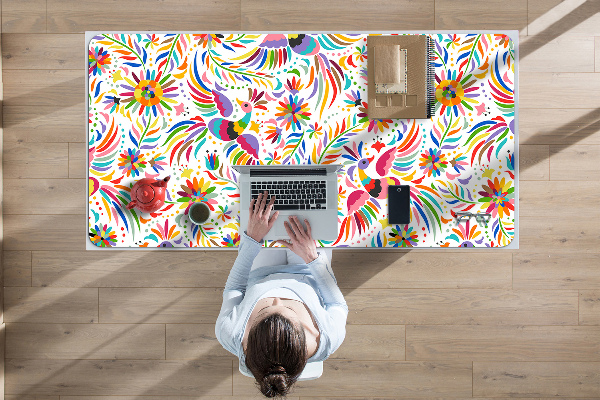 Sous main de bureau Des oiseaux