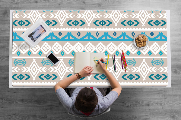 Sous-main bureau Art tribal