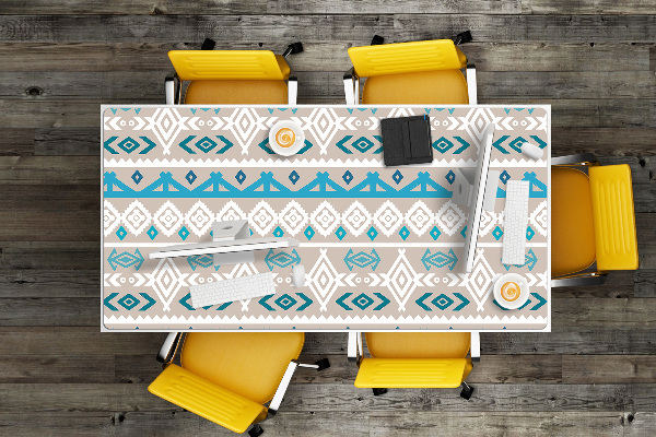Sous-main bureau Art tribal