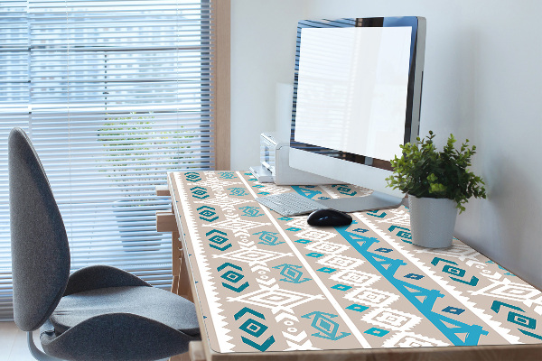Sous-main bureau Art tribal