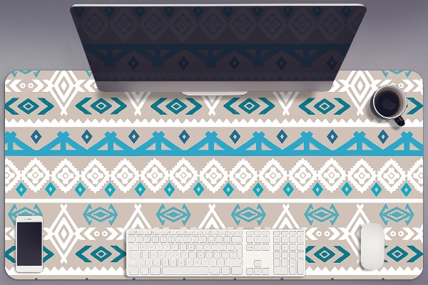 Sous-main bureau Art tribal
