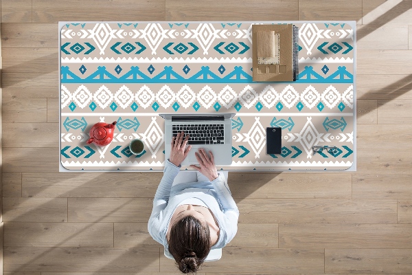 Sous-main bureau Art tribal