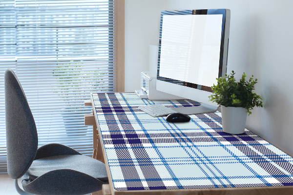 Sous main de bureau Tartan